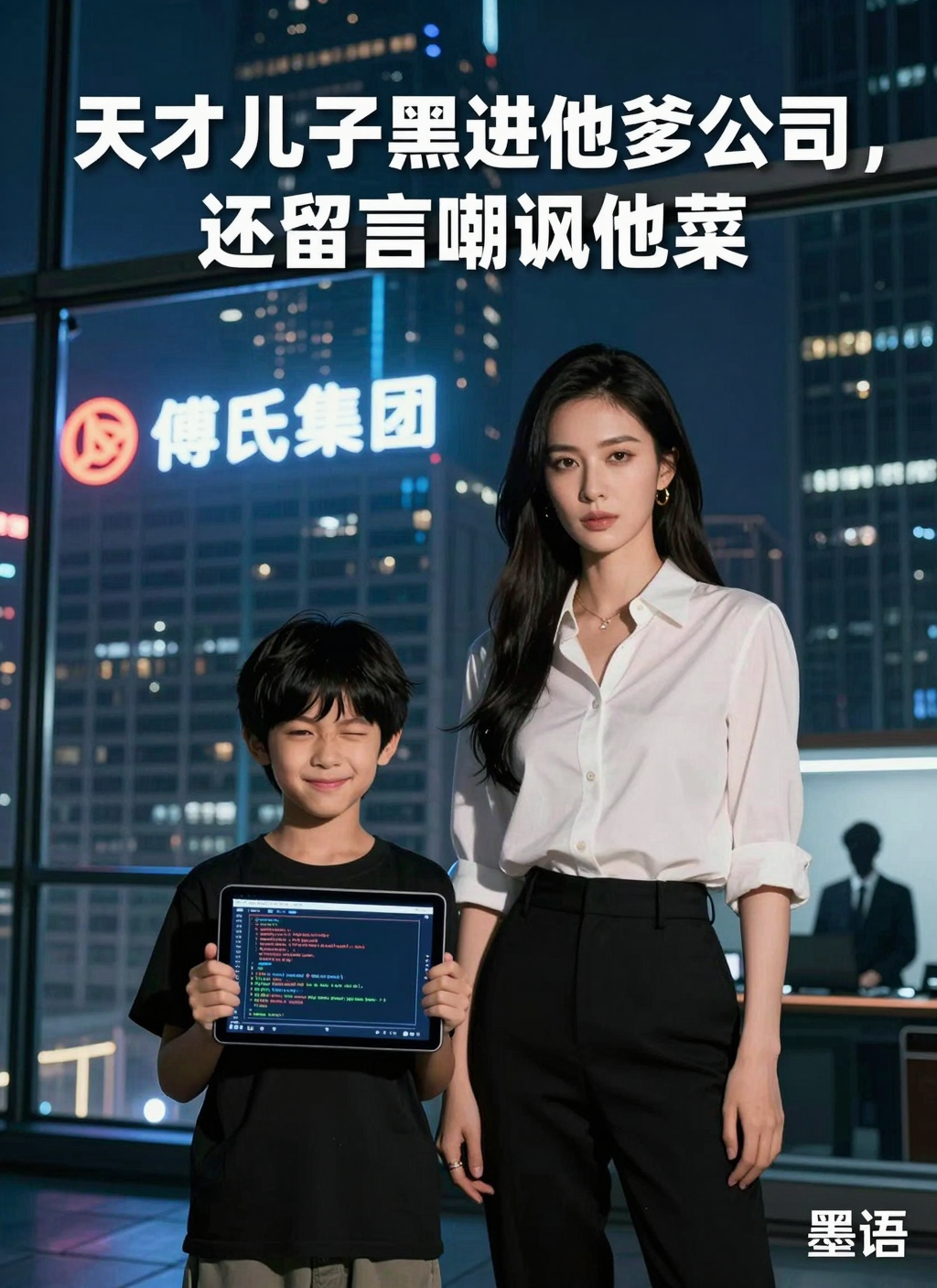 天才儿子黑进他爹公司，还留言嘲讽他菜